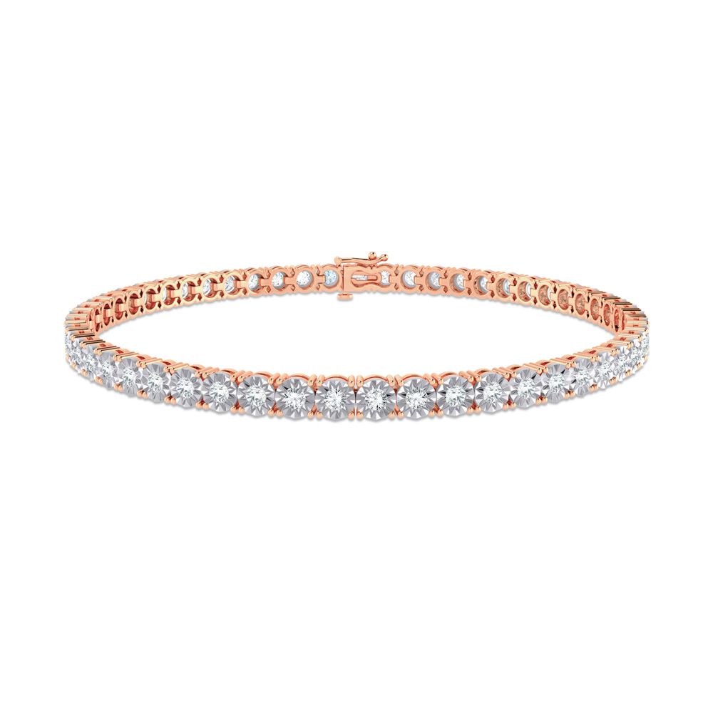 1.00 ct Diamond Bracelet in 14K Gold