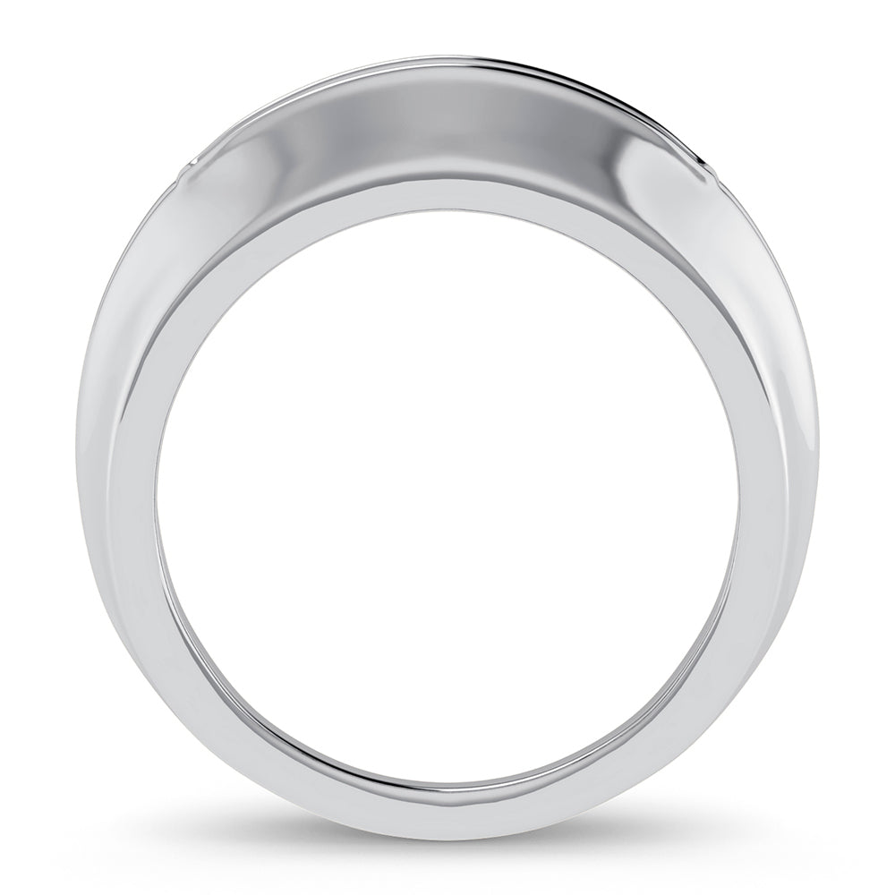0.25 ct Men's Diamond Band in 14K Gold