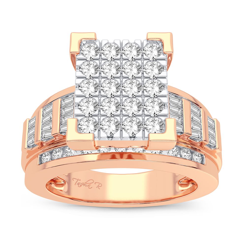 1.00 ct Men's Diamond Ring in 10K Gold