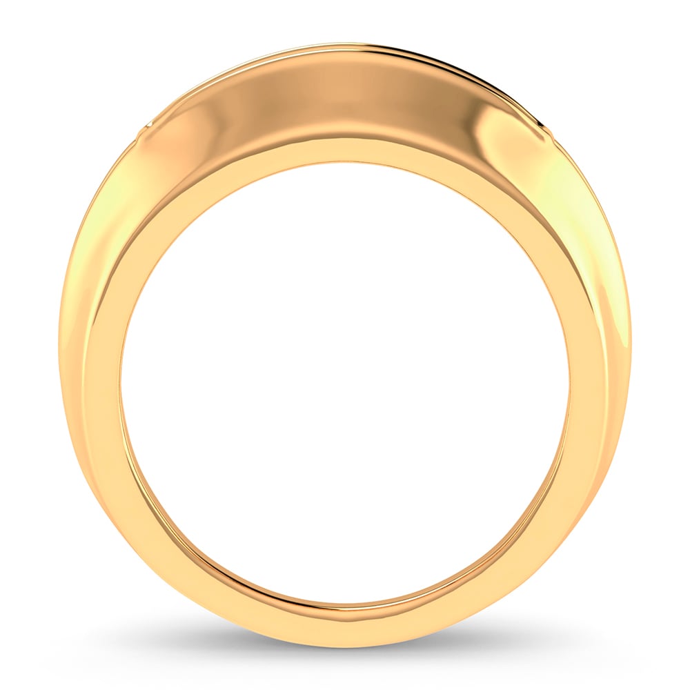 0.25 ct Men's Diamond Band in 14K Gold