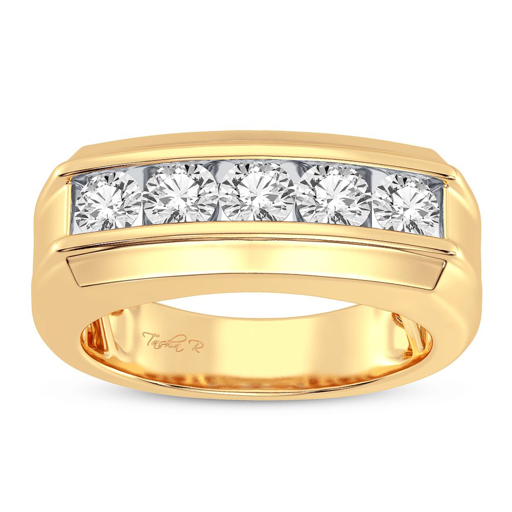 1.00 ct Men's Diamond Ring in 14K Gold