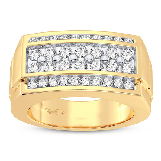 1.50 ct Men's Diamond Ring in 14K Gold