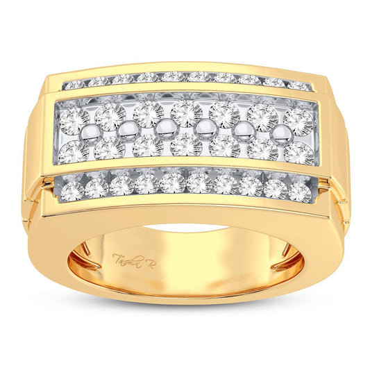 2.00 ct Men's Diamond Ring in 14K Gold