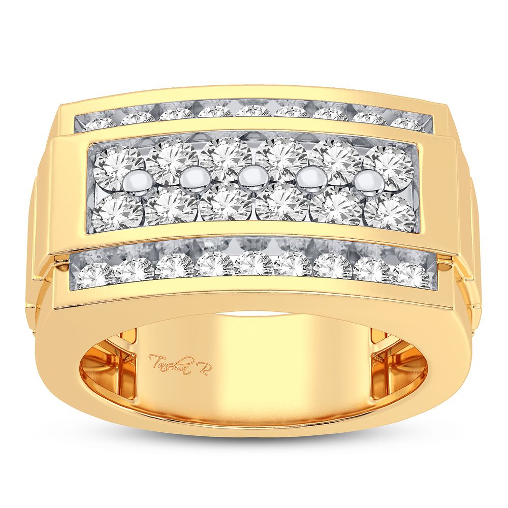 2.00 ct Men's Diamond Ring in 14K Gold