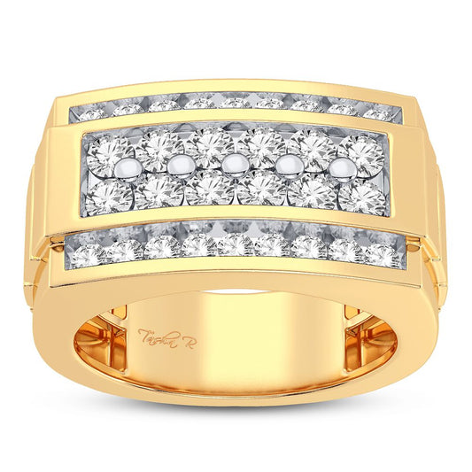 2.00 ct Men's Diamond Ring in 14K Gold