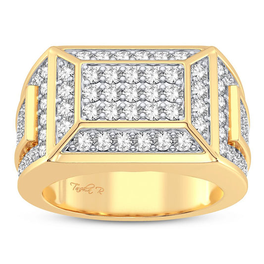 2.00 ct Men's Diamond Ring in 14K Gold