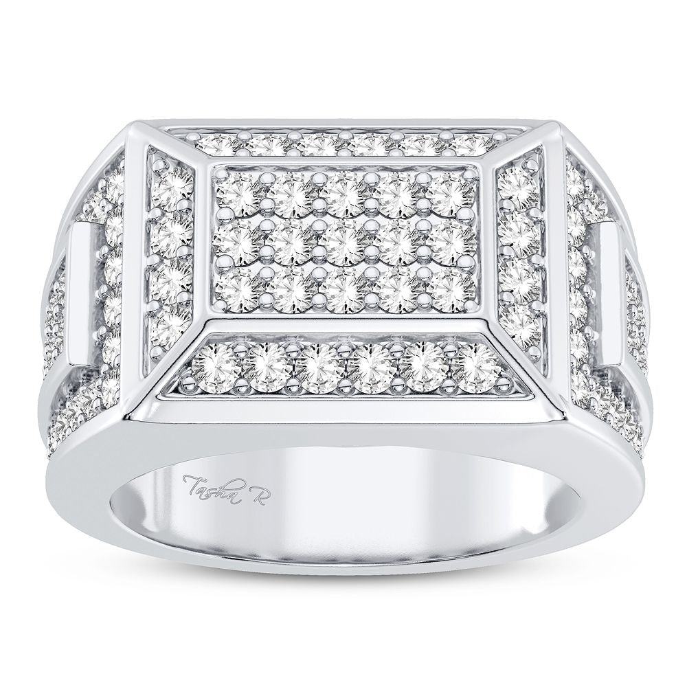 2.00 ct Men's Diamond Ring in 14K Gold