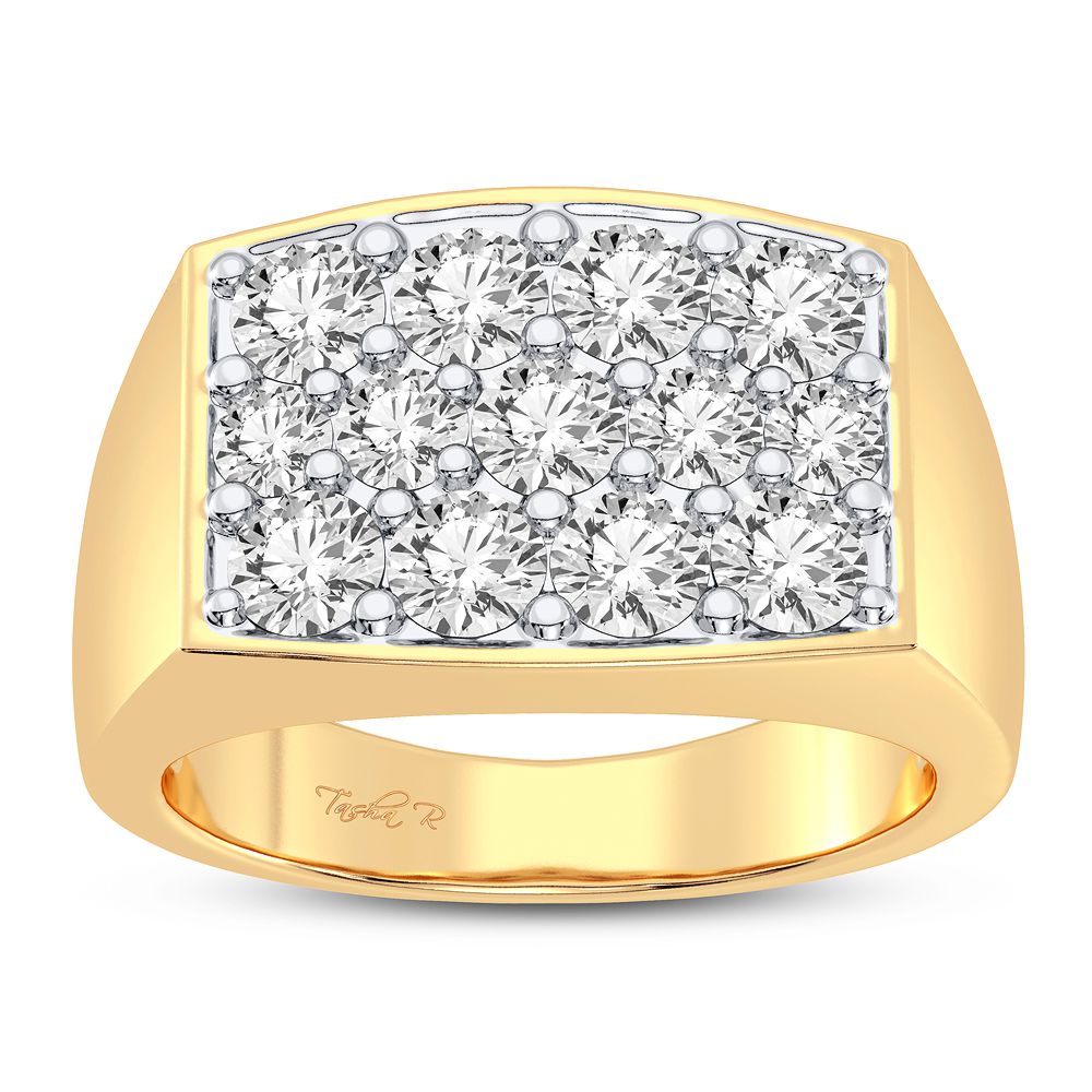 2.00 ct Men's Diamond Ring in 14K Gold