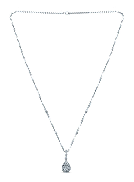 1.00 ct Diamond Necklace in 14K Gold