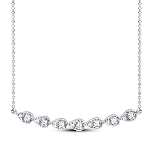 0.33 ct Diamond Necklace in 14K Gold