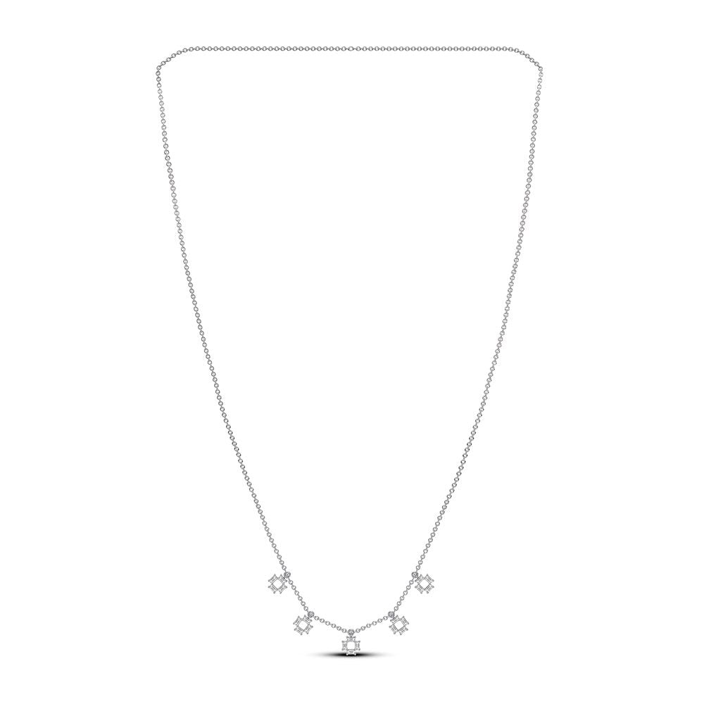 0.28 ct Diamond Necklace in 14K Gold