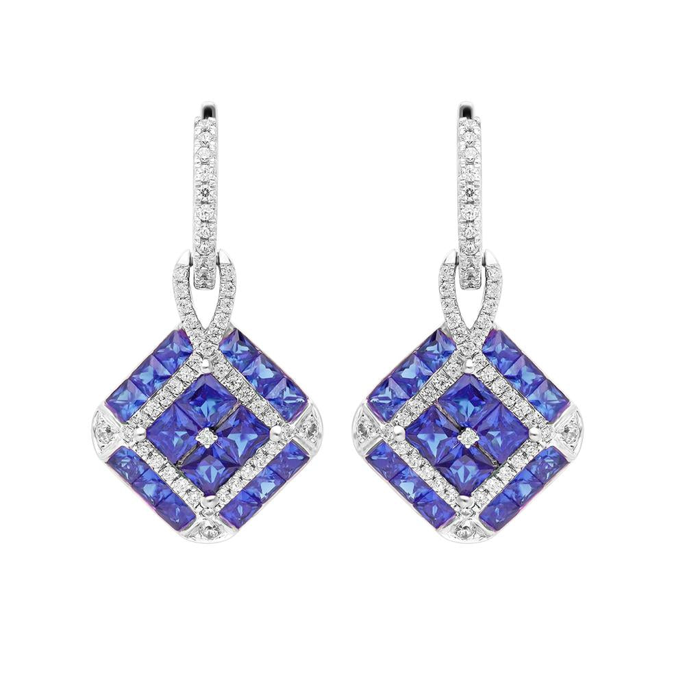 0.55 ct Diamond Earrings in 14K Gold
