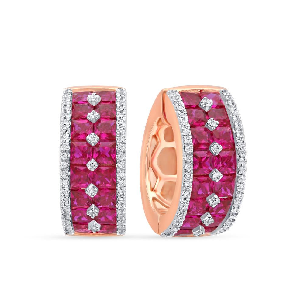 0.42 ct Diamond Earrings in 14K Gold