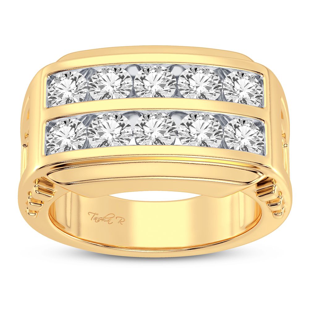 2.00 ct Men's Diamond Ring in 14K Gold