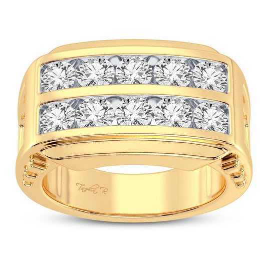2.00 ct Men's Diamond Ring in 14K Gold