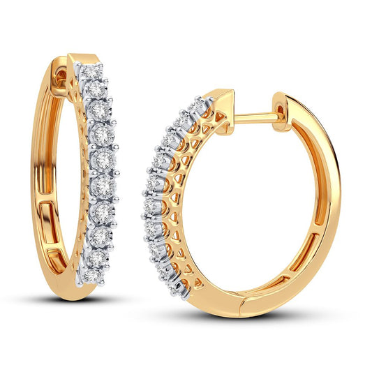 0.40 ct Diamond Earrings in 14K Gold
