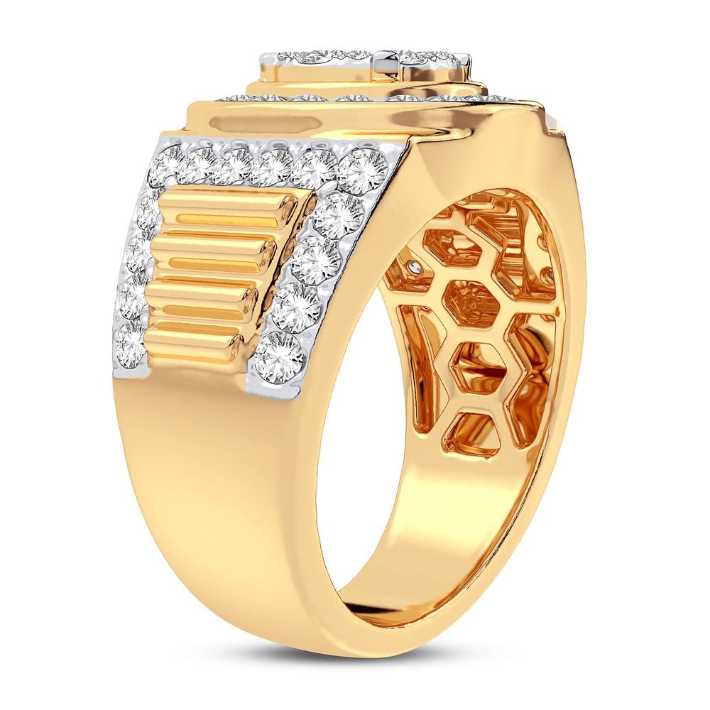 2.33 ct Men's Diamond Ring in 14K Gold