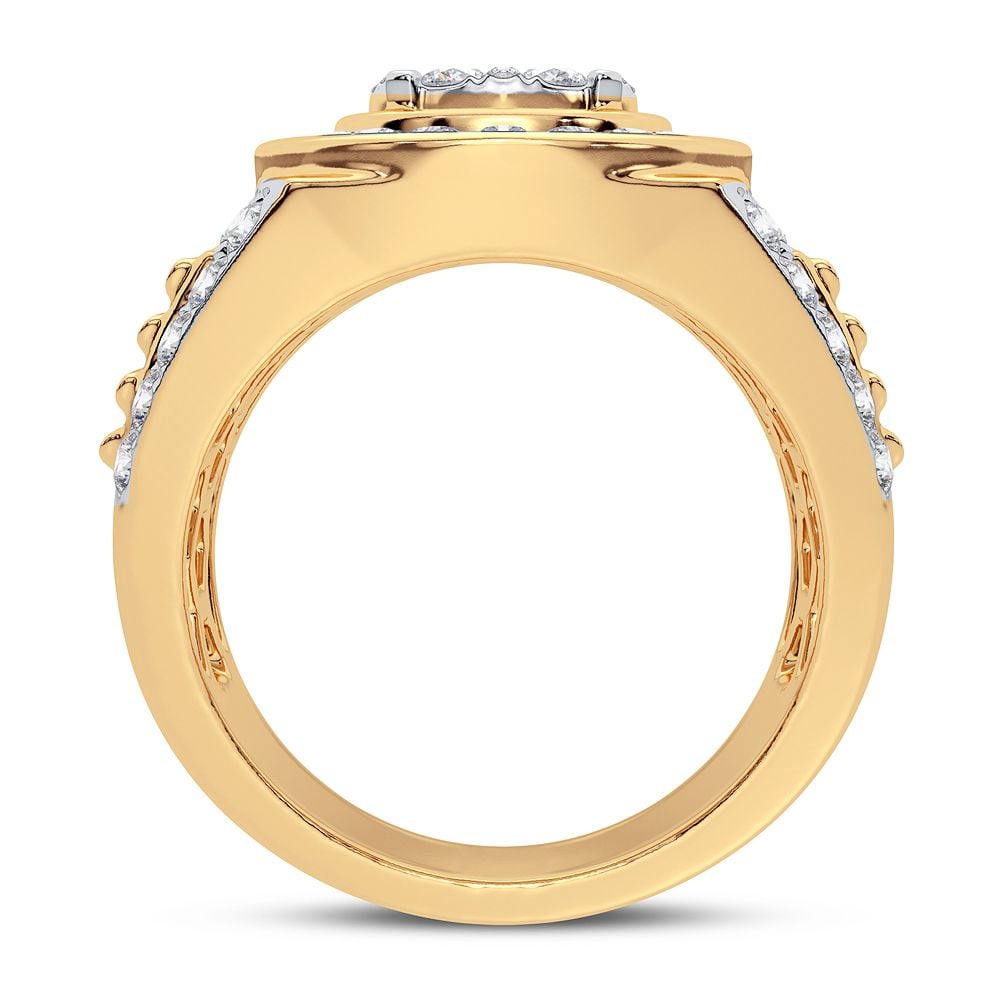 2.33 ct Men's Diamond Ring in 14K Gold