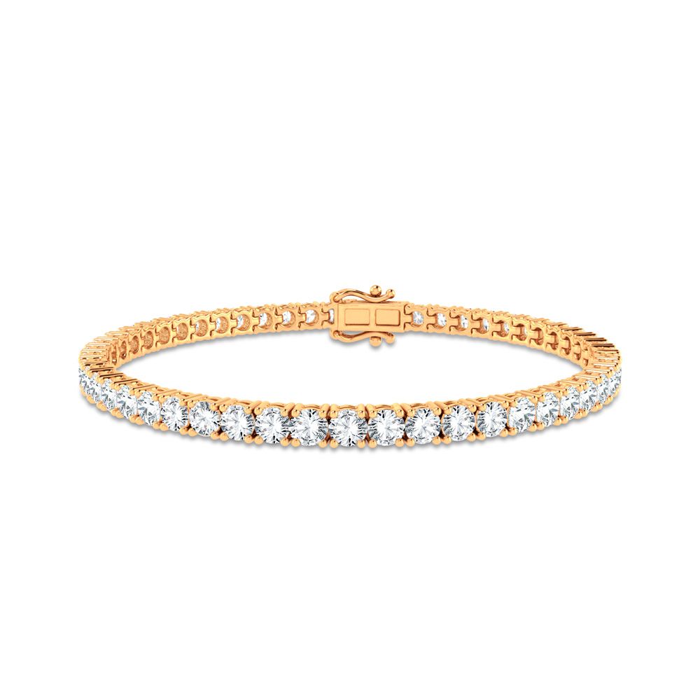 6.00 ct Diamond Bracelet in 14K Gold