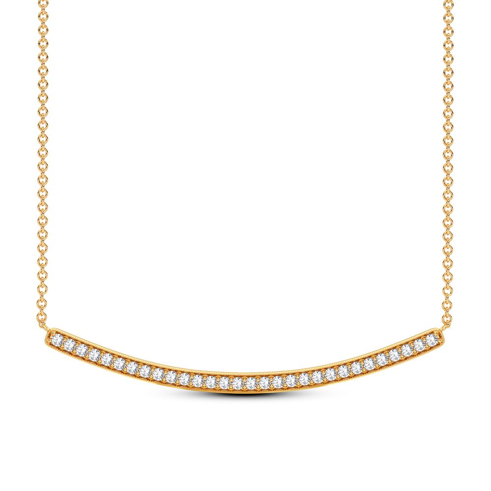 0.42 ct Diamond Necklace in 14K Gold