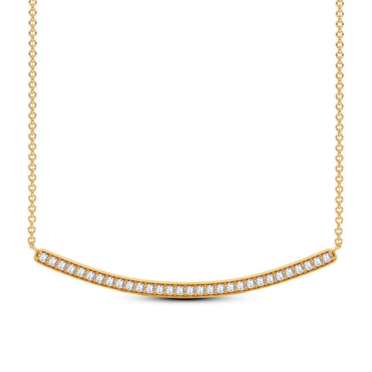 0.42 ct Diamond Necklace in 14K Gold
