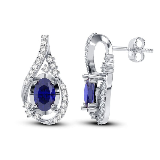 0.16 ct Diamond Earrings in 14K Gold