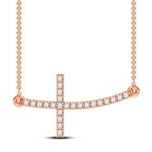 0.16 ct Diamond Necklace in 14K Gold