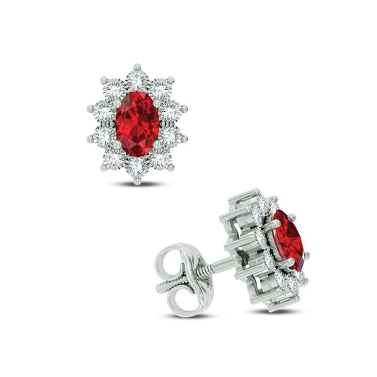 0.04 ct Diamond Earrings in 14K Gold