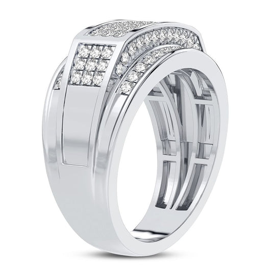 1.00 ct Men's Diamond Ring in 10K Gold