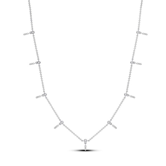 0.42 ct Diamond Necklace in 14K Gold