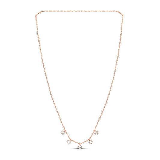 0.28 ct Diamond Necklace in 14K Gold