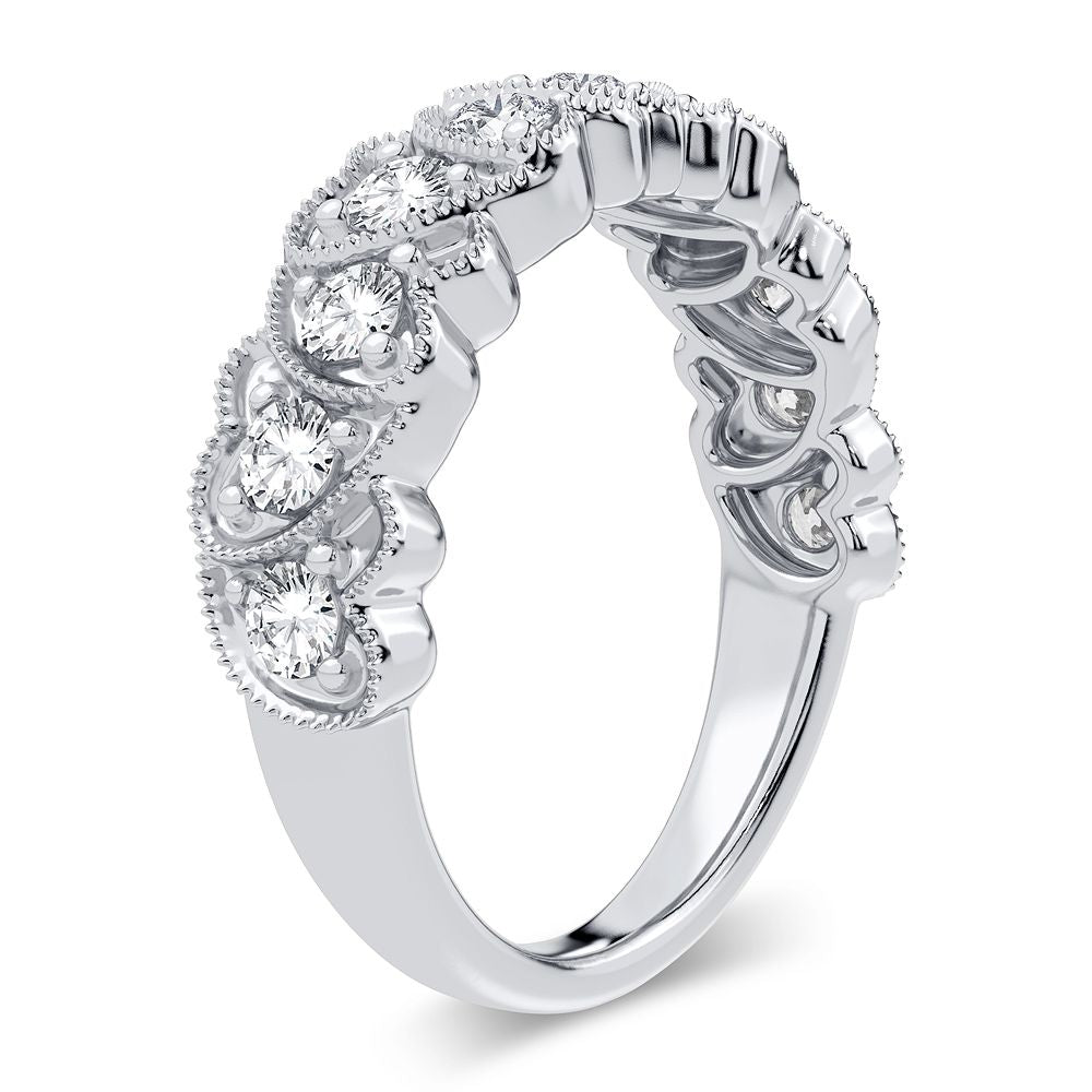 0.60 ct Diamond Band in 14K Gold