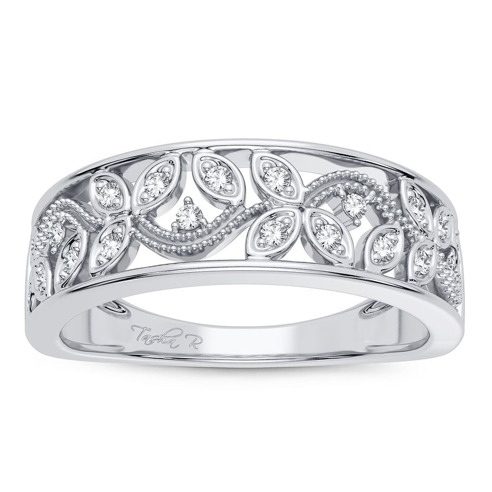 0.10 ct Diamond Band in 14K Gold