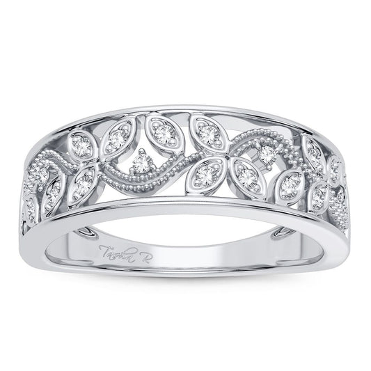 0.10 ct Diamond Band in 14K Gold