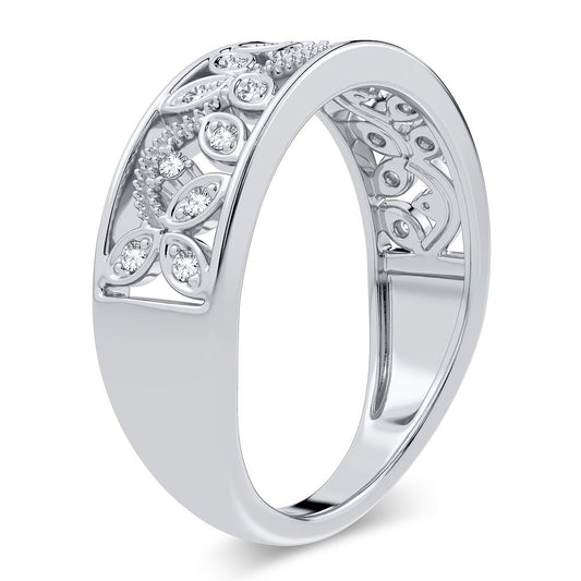 0.10 ct Diamond Band in 14K Gold