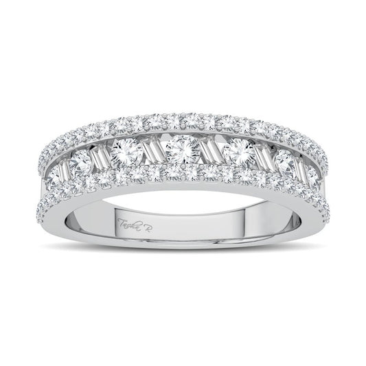 0.75 ct Diamond Band in 14K Gold