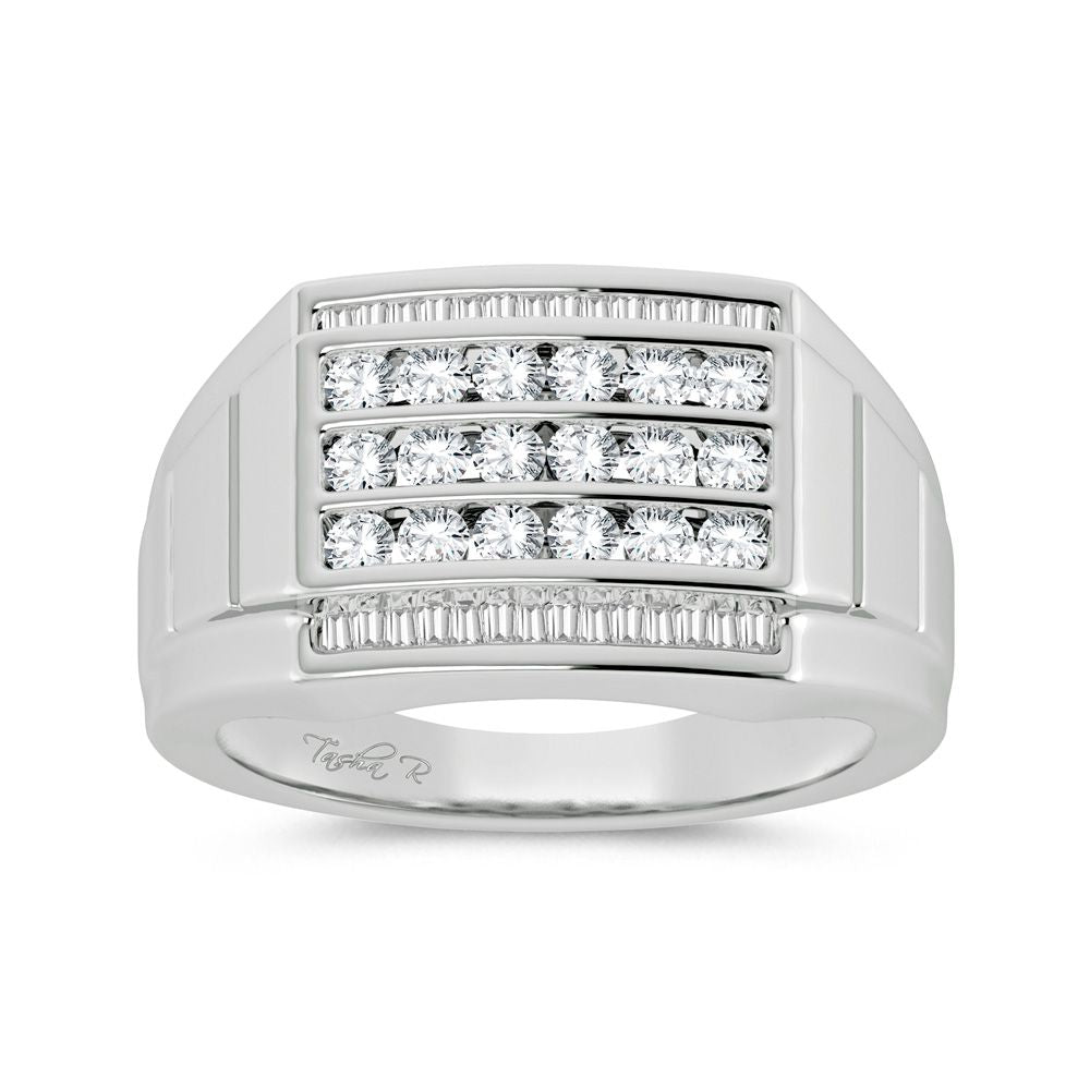 0.85 ct Diamond Band in 14K Gold