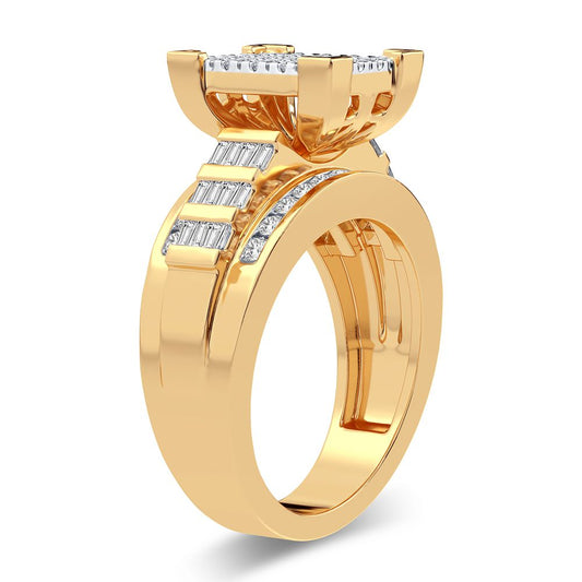 1.50 ct Men's Diamond Ring in 10K Gold