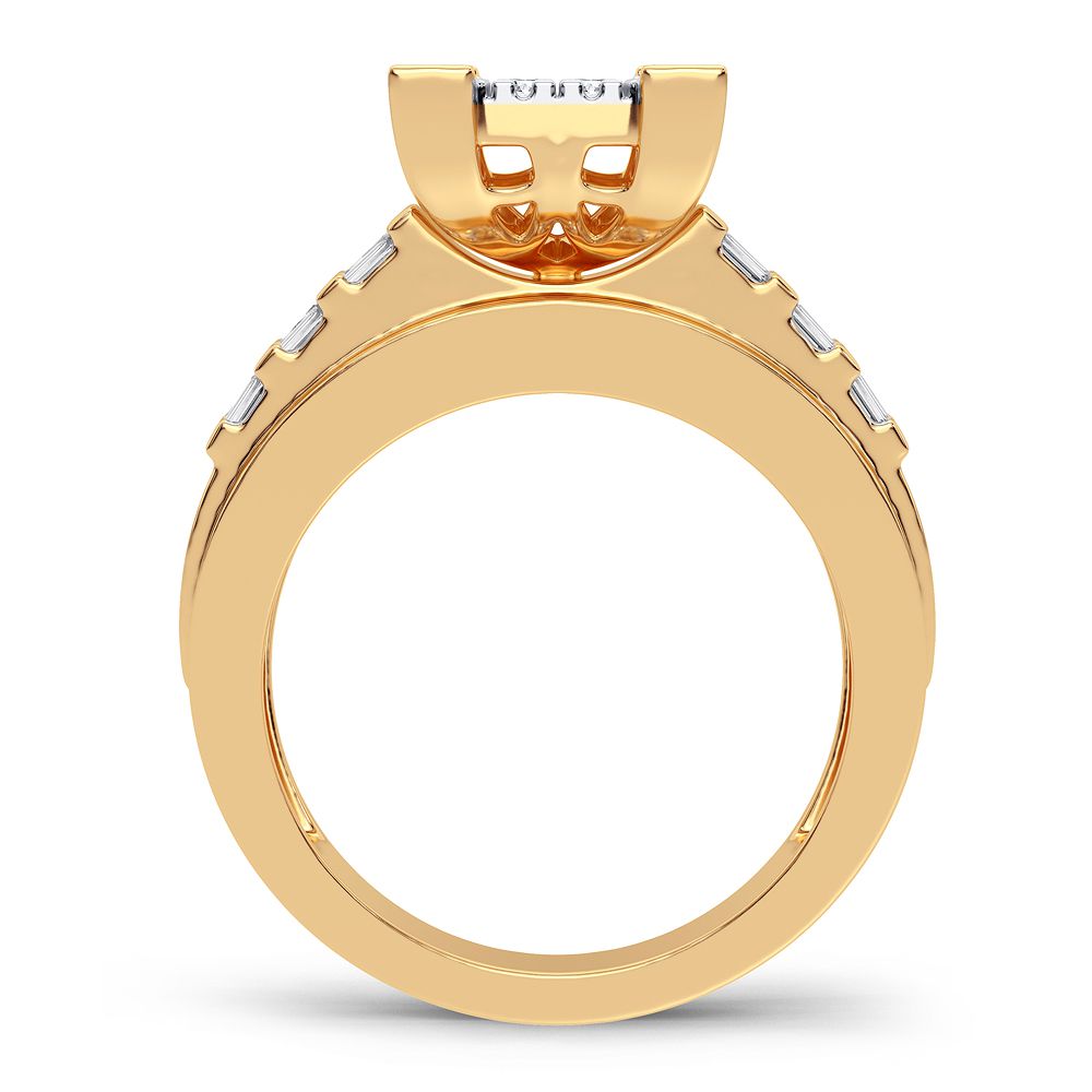 1.50 ct Men's Diamond Ring in 10K Gold