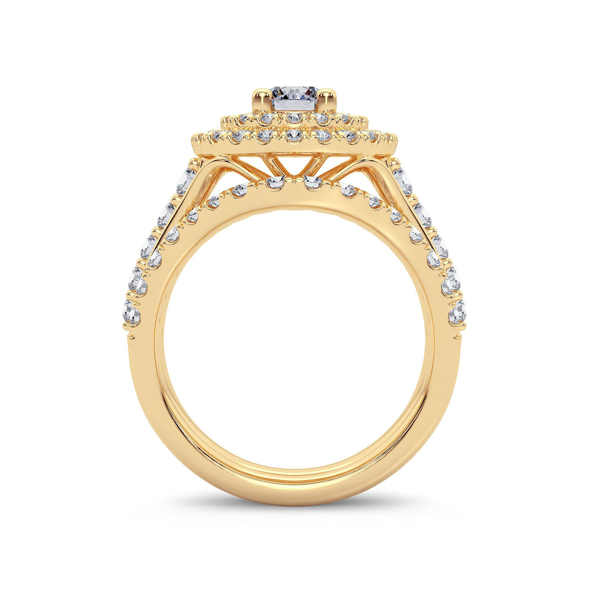 2.00 ct Diamond Bridal Ring in 14K Gold