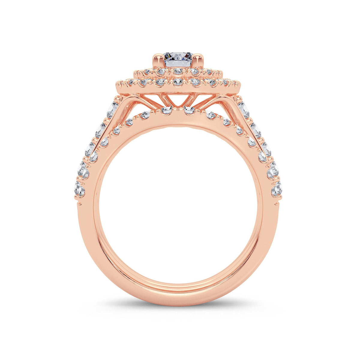 2.00 ct Diamond Bridal Ring in 14K Gold