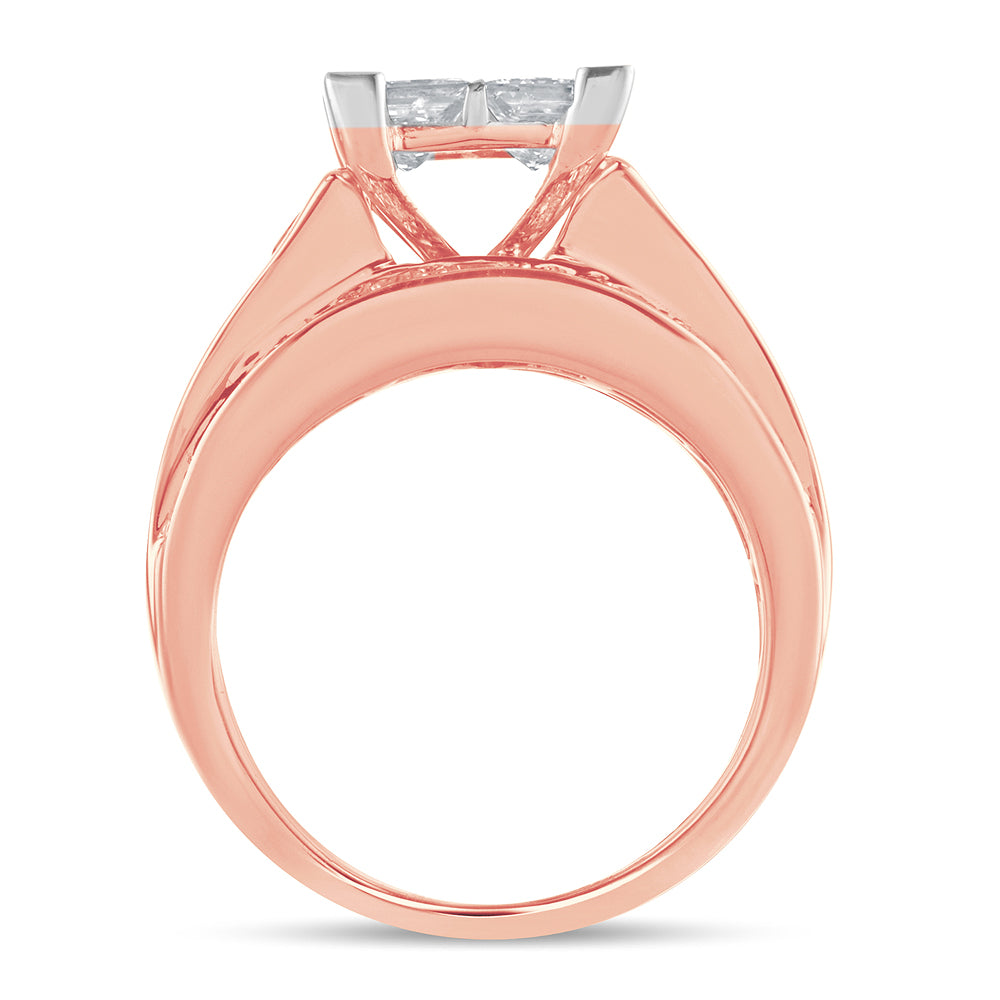 3.50 ct Diamond Ring in 14K Gold