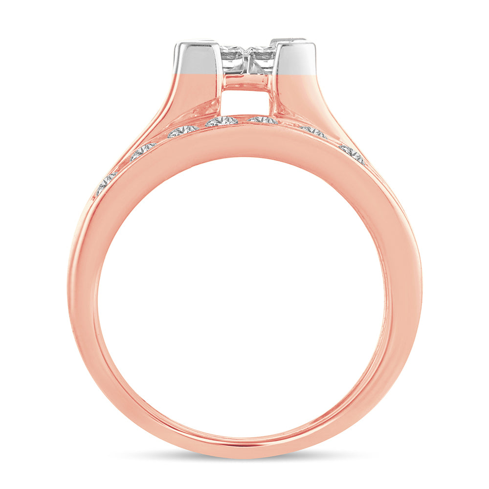 1.50 ct Diamond Bridal Ring in 14K Gold