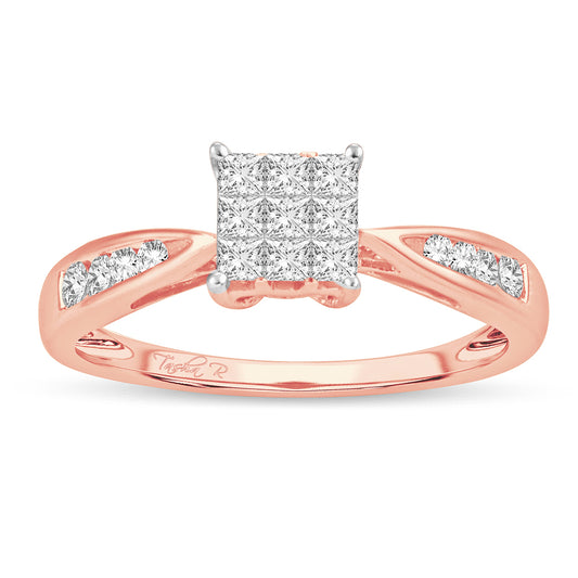 0.40 ct Diamond Promise Ring in 14K Gold