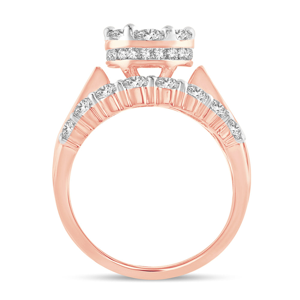 3.00 ct Diamond Ring in 14K Gold