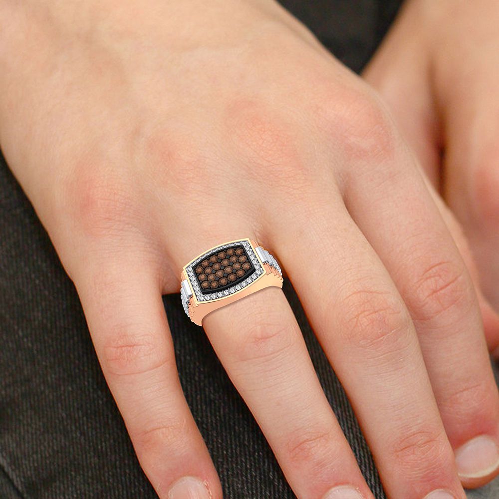 1.03 ct Men's Diamond Ring in 10K Gold