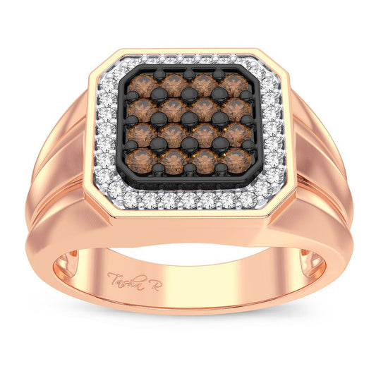0.50 ct Men's Diamond Ring in 10K Gold