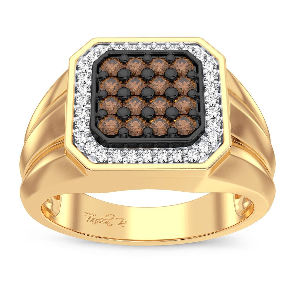 0.50 ct Men's Diamond Ring in 10K Gold