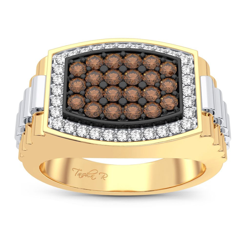 1.03 ct Men's Diamond Ring in 10K Gold