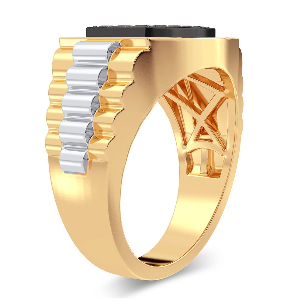 1.03 ct Men's Diamond Ring in 10K Gold